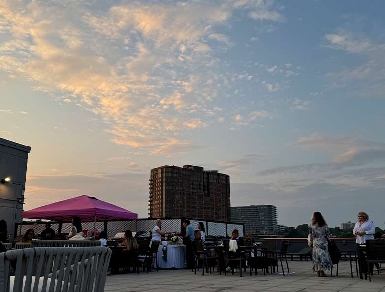 Rooftop Event at Bergen Premier Aesthetics