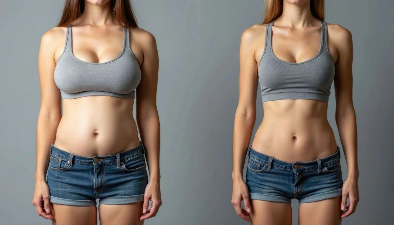 Client with refined midsection after TruSculpt ID at Bergen Premier Aesthetics